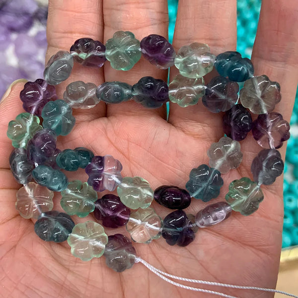 Green Fluorite Four Leaf Clover-ToShay.org