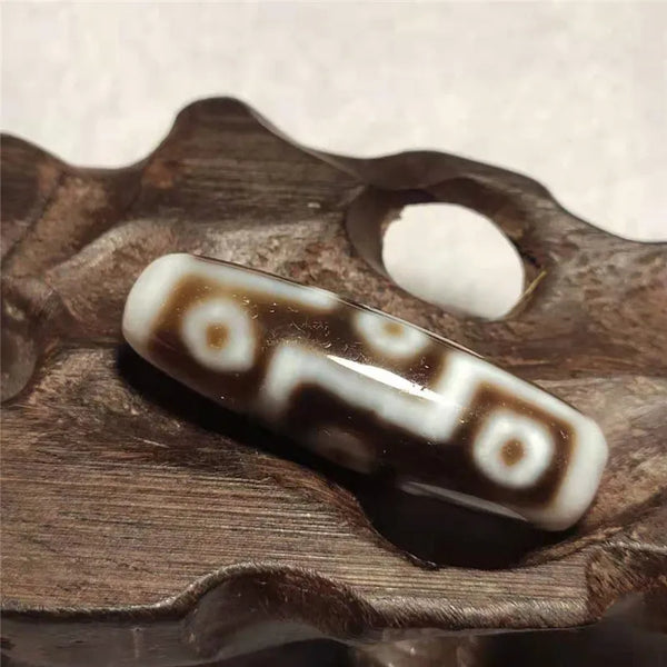 Tibetan Agate Eyes Dzi Beads-ToShay.org