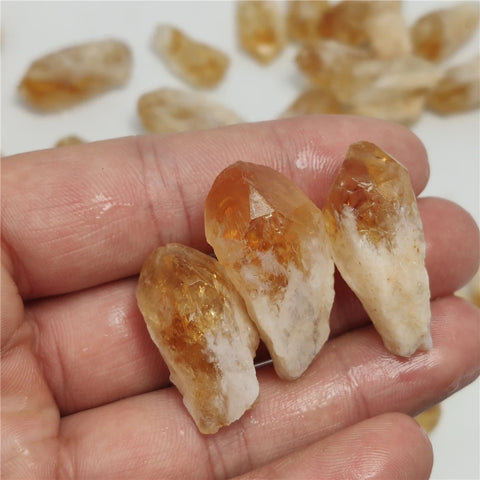 Yellow Citrine Quartz Crystal-ToShay.org