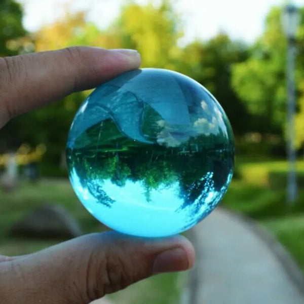 Clear Coloured Crystal Balls-ToShay.org