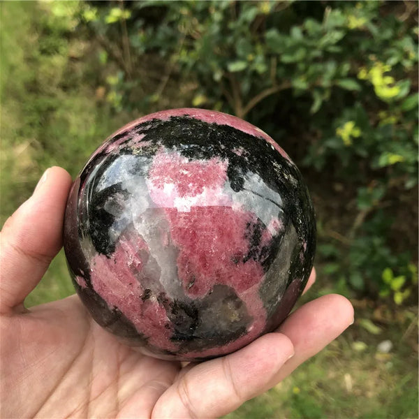 Pink Rhodonite Ball-ToShay.org