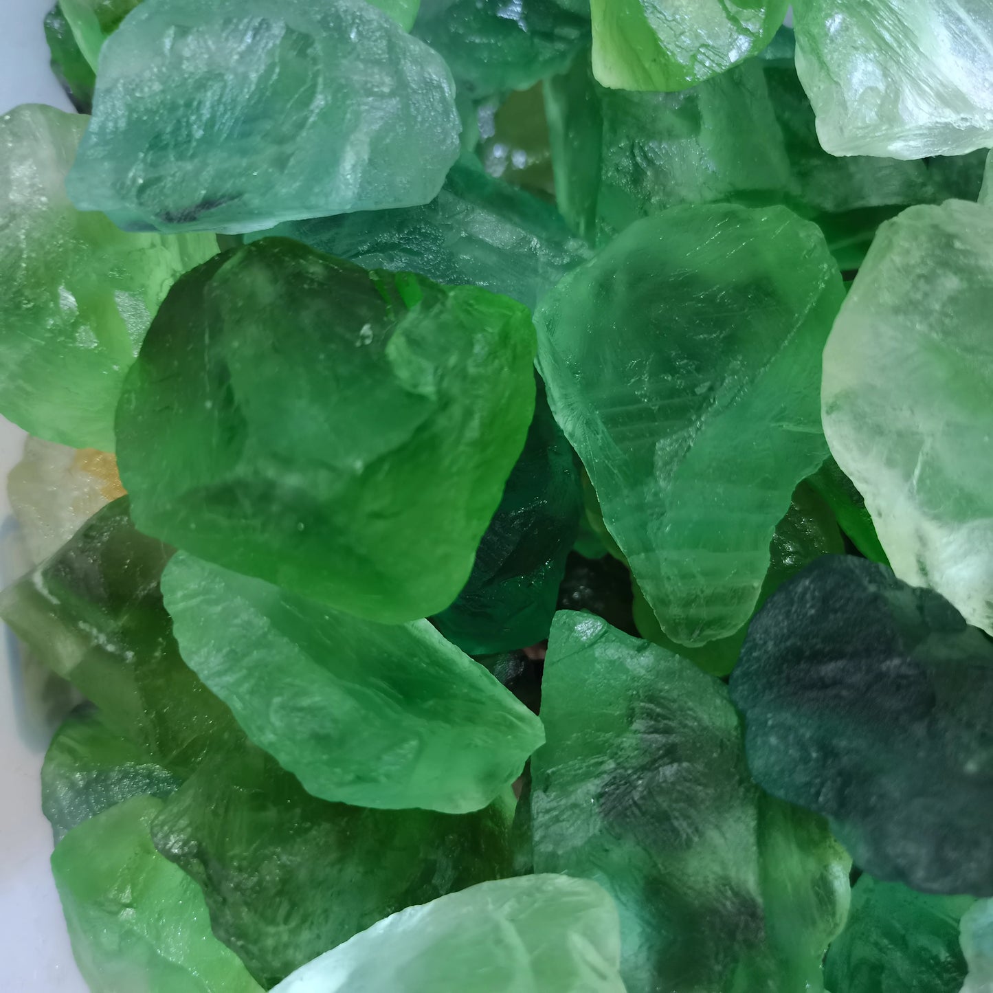 Green Aquamarine Rough Stone-ToShay.org