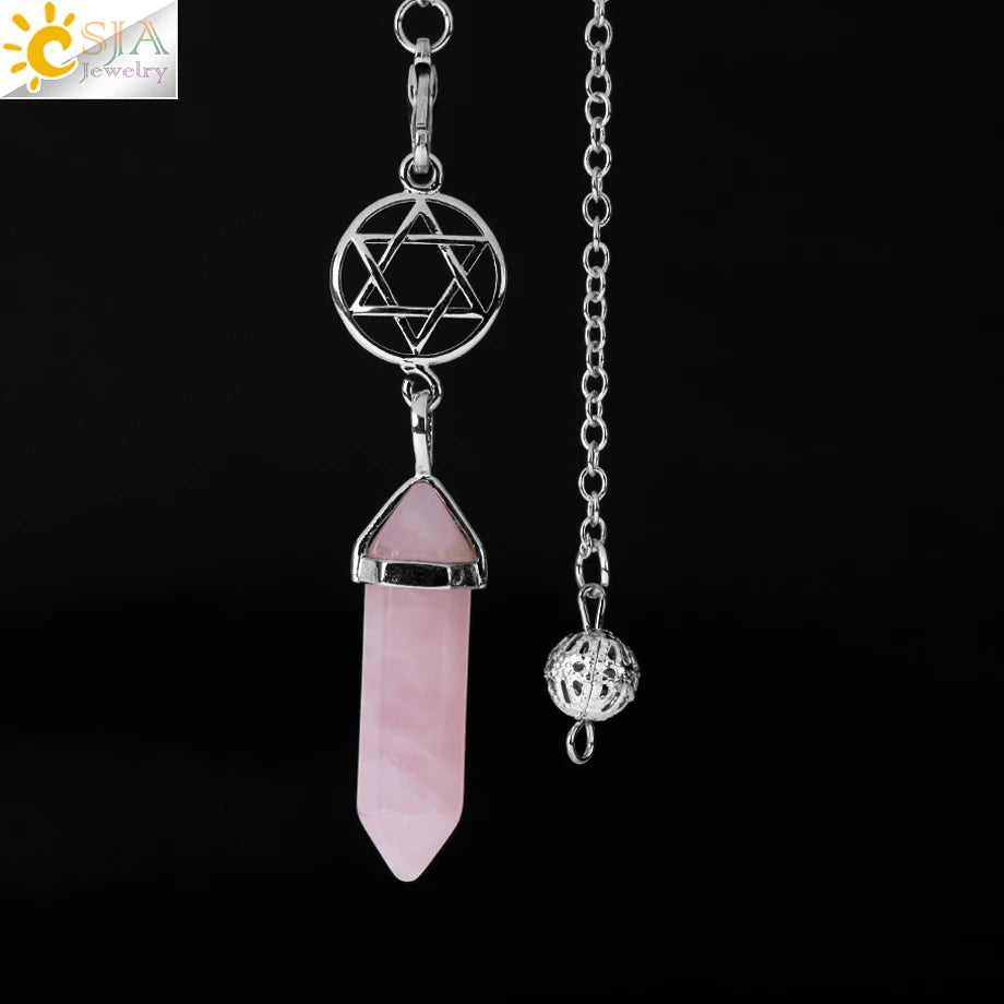 Mixed Crystal Dowsing Pendulum-ToShay.org