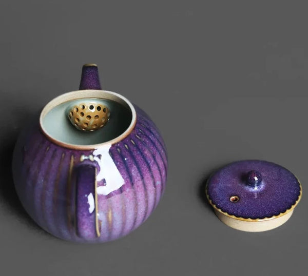 Glazed Ceramic Teapot-ToShay.org