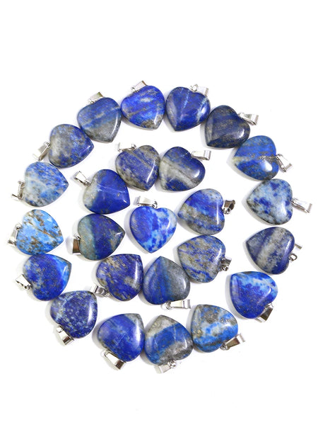 Blue Lapis Lazuli Hearts-ToShay.org