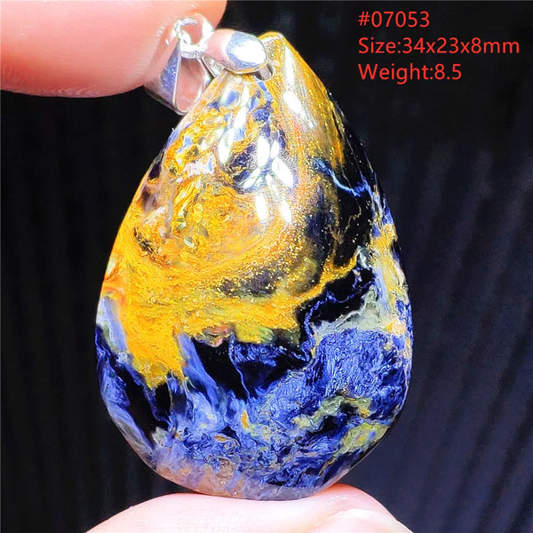 Blue Pietersite Pendant-ToShay.org