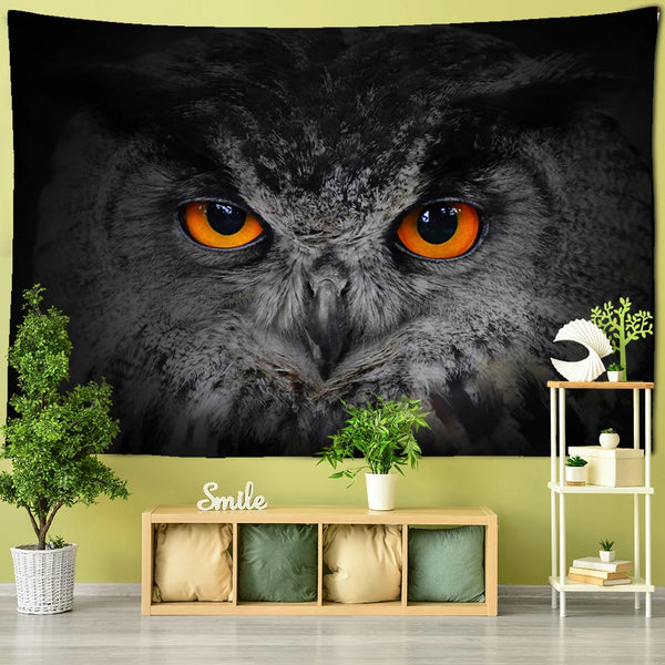 Owl Totem Tapestry-ToShay.org