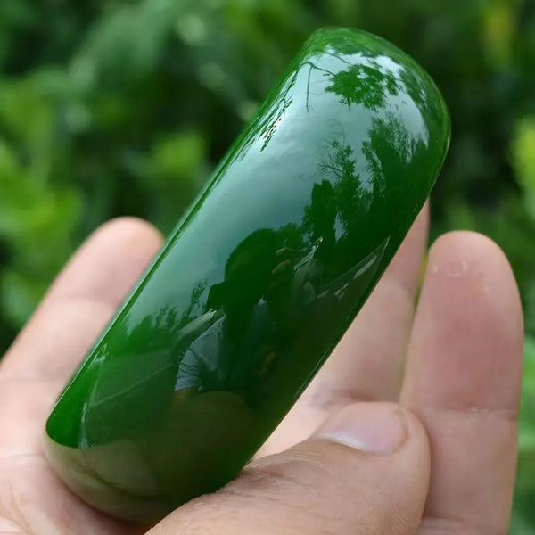 Green Jade Bangle-ToShay.org