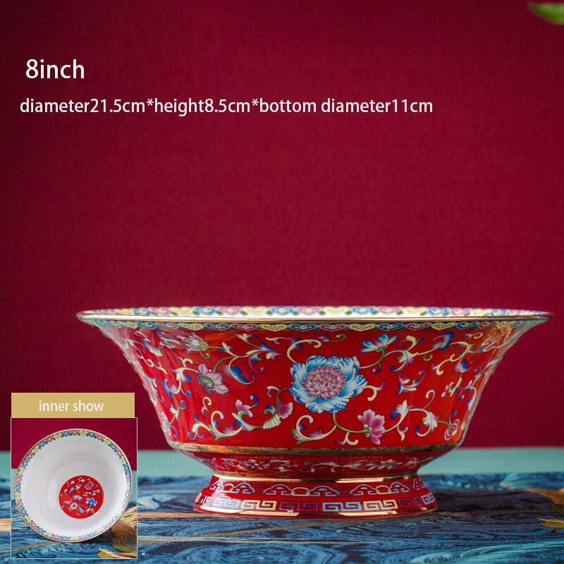 Jingdezhen Bone China Bowl-ToShay.org