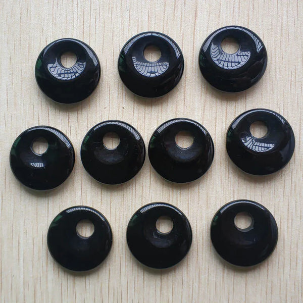 Mixed Crystal Donut Bead-ToShay.org