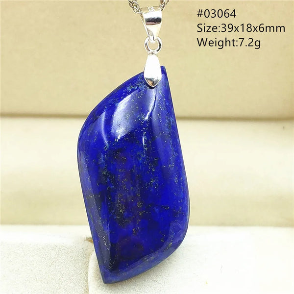 Blue Lapis Lazuli Pendant-ToShay.org