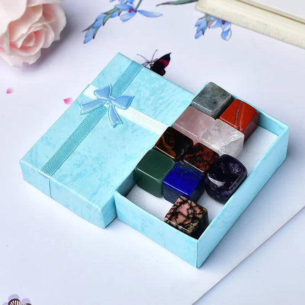 Chakra Crystal Cube Gift Box-ToShay.org