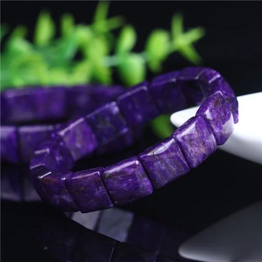 Purple Charoite Bracelet-ToShay.org