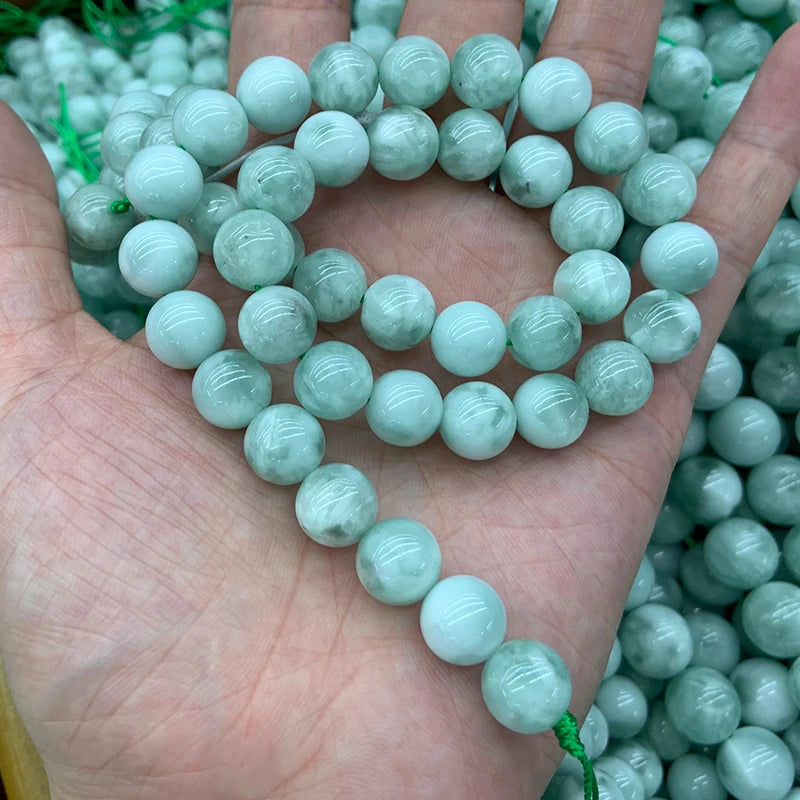 Green Angelite Beads-ToShay.org