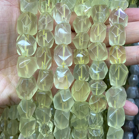 Yellow Lemon Quartz Beads-ToShay.org