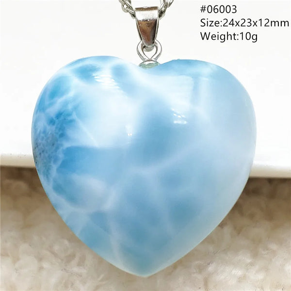 Blue Larimar Pendant-ToShay.org