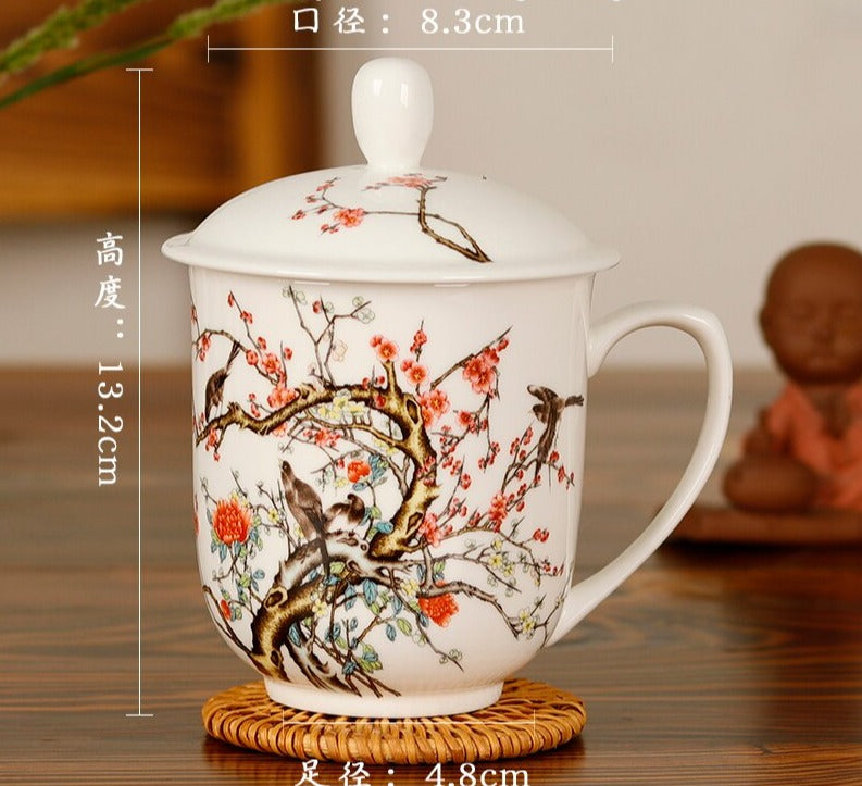 Glazed Ceramic Tea Cup-ToShay.org