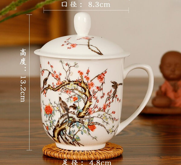 Glazed Ceramic Tea Cup-ToShay.org