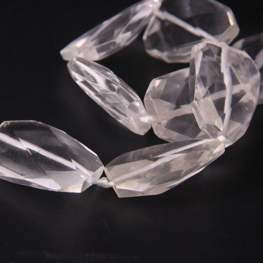 Clear Crystal Quartz Beads-ToShay.org