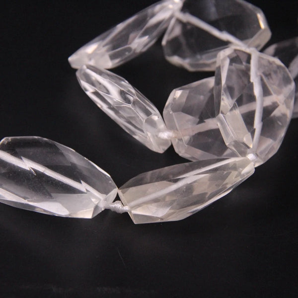 Clear Crystal Quartz Beads-ToShay.org