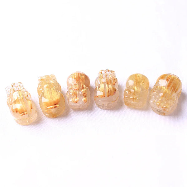 Gold Rutilated Quartz Pi Xiu-ToShay.org