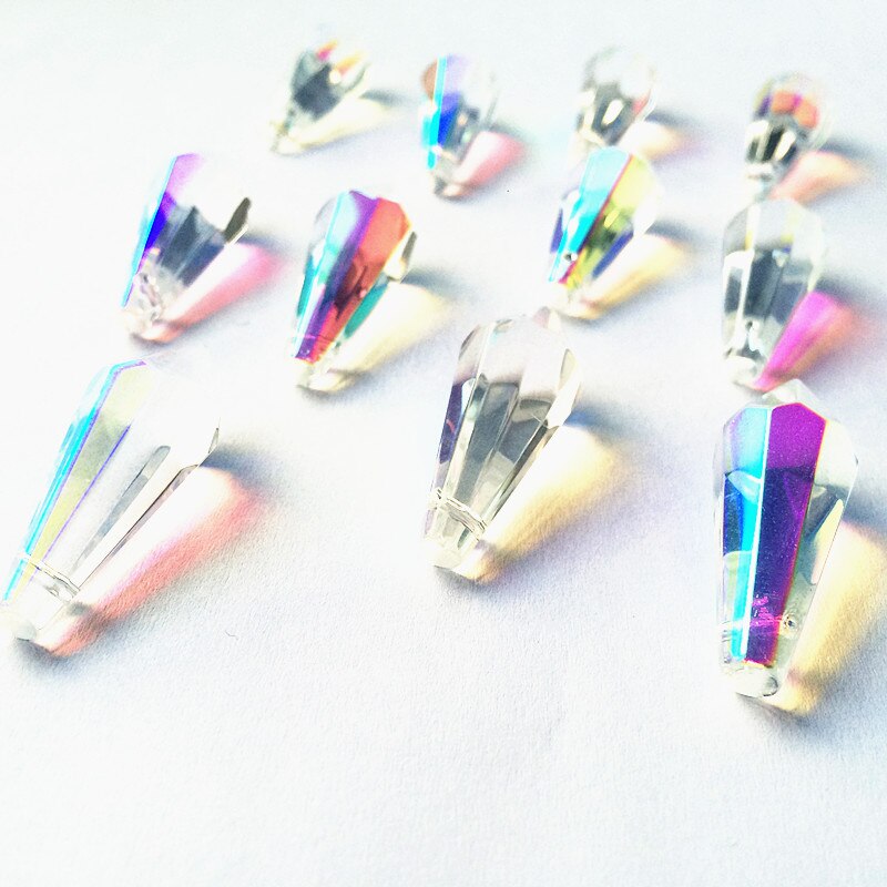 Clear Crystal Icicle Pendants-ToShay.org