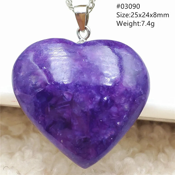 Purple Charoite Pendant-ToShay.org