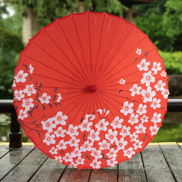 Red Paper Umbrellas-ToShay.org