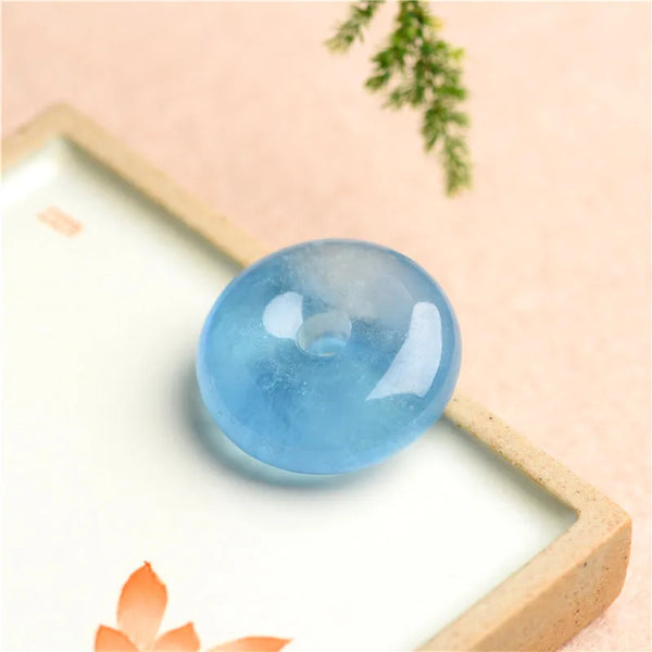 Blue Aquamarine Donut-ToShay.org