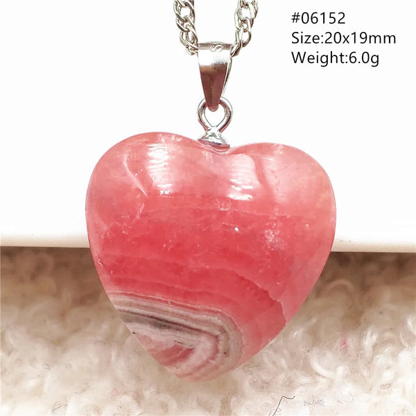 Red Rhodochrosite Pendant-ToShay.org
