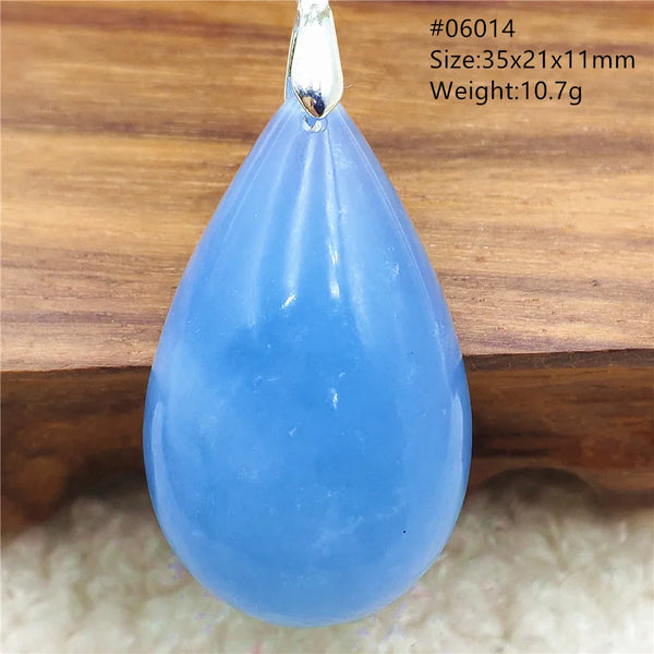 Blue Aquamarine Pendant-ToShay.org
