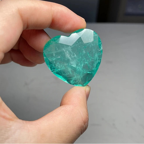 Green Paraiba Heart-ToShay.org