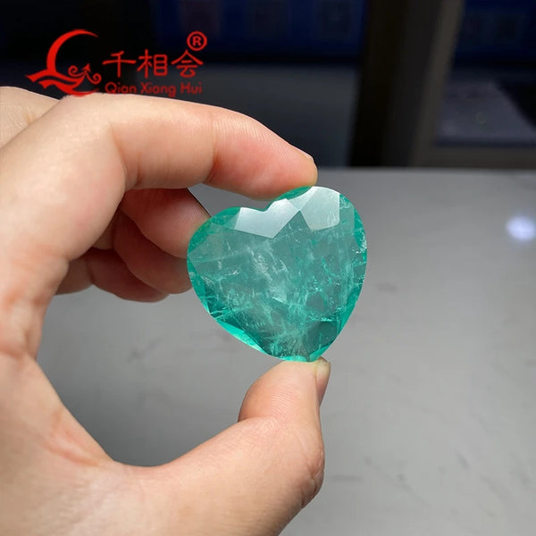 Green Paraiba Heart-ToShay.org