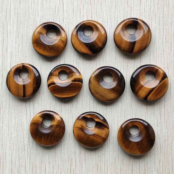 Mixed Crystal Donut Bead-ToShay.org