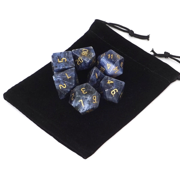 Mixed Crystal Platonic Solid Dice-ToShay.org