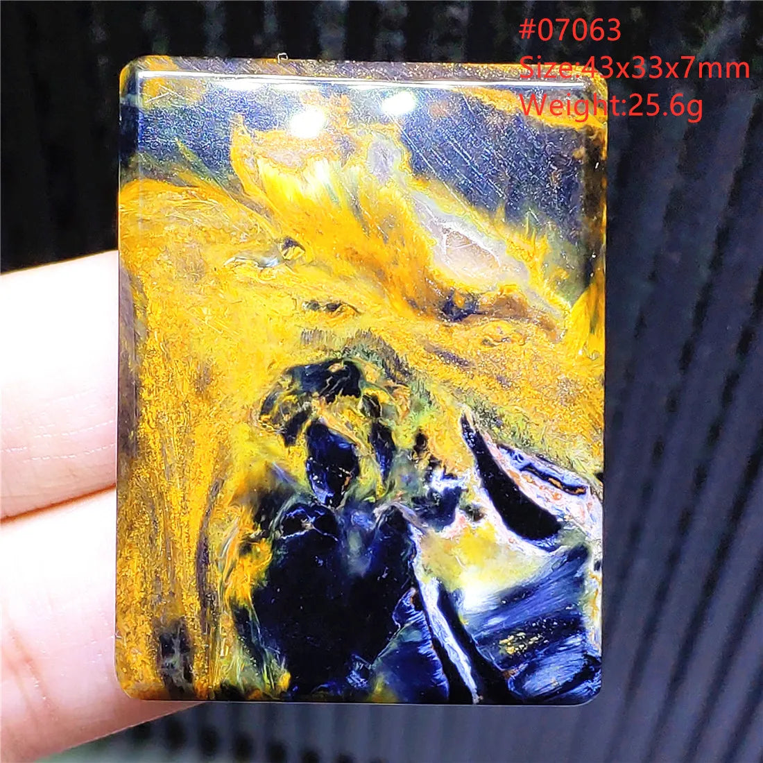 Blue Pietersite Pendant-ToShay.org