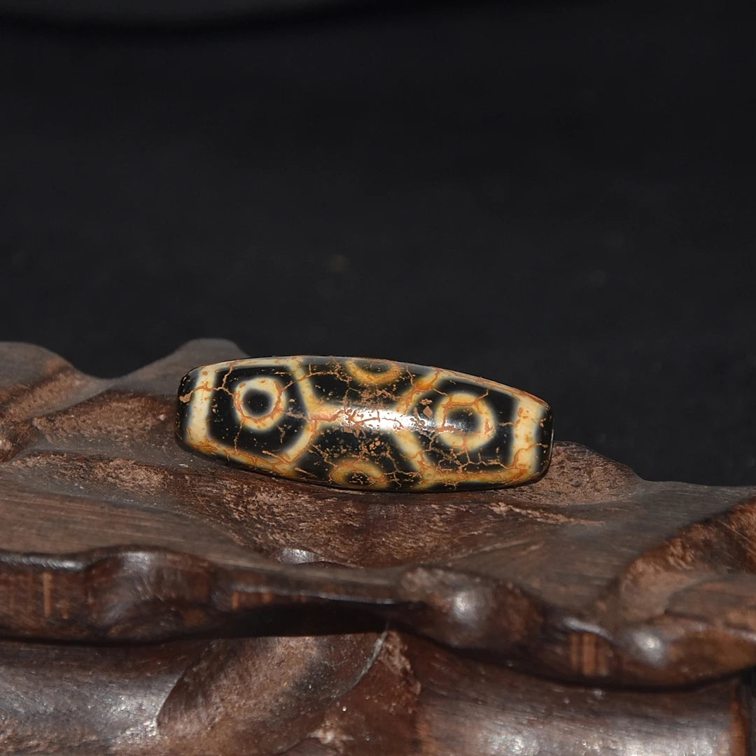 Tibetan Agate Eyes Dzi-ToShay.org