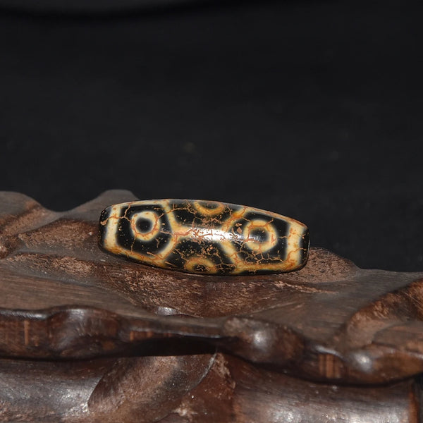 Tibetan Agate Eyes Dzi-ToShay.org