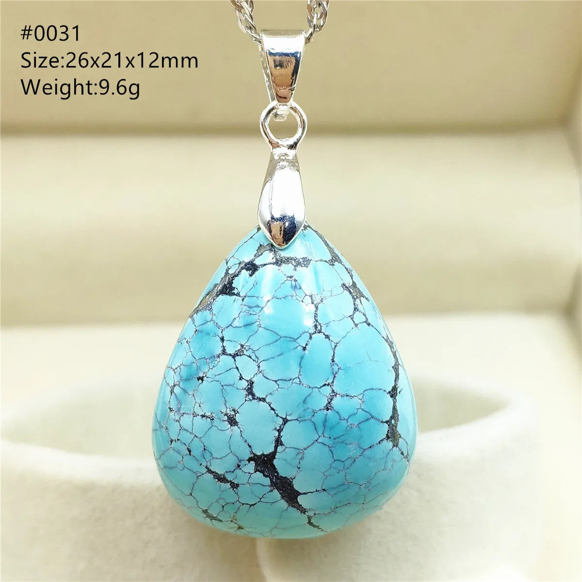 Green Turquoise Pendant-ToShay.org