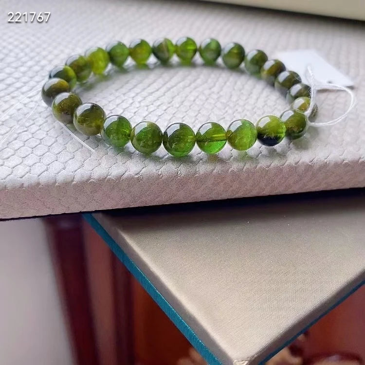 Green Tourmaline Bracelet-ToShay.org