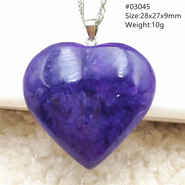 Purple Charoite Pendant-ToShay.org