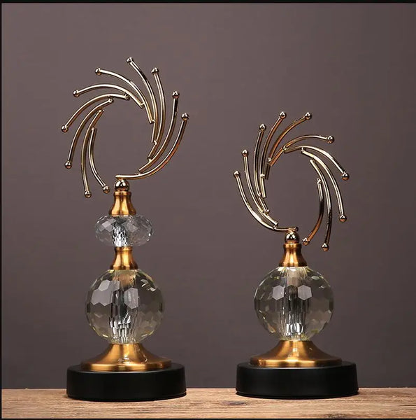 Crystal Glass Bronze Sculpture-ToShay.org