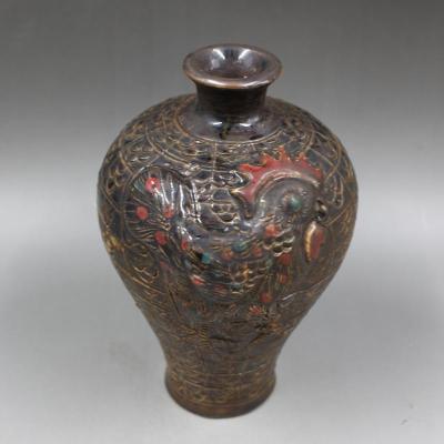 Porcelain Rooster Vase-ToShay.org