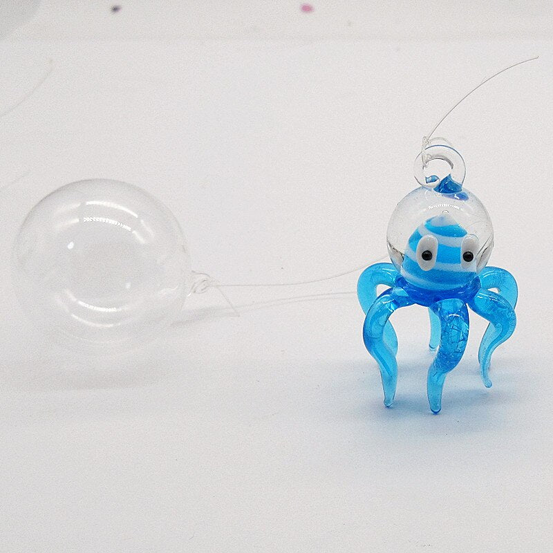 Glass Octopus Pendant-ToShay.org