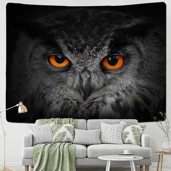 Owl Totem Tapestry-ToShay.org