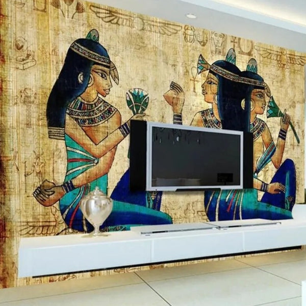 Egyptian Mural Wallpaper-ToShay.org
