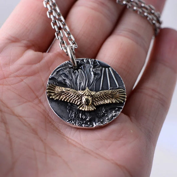 Silver Eagle Pendant-ToShay.org
