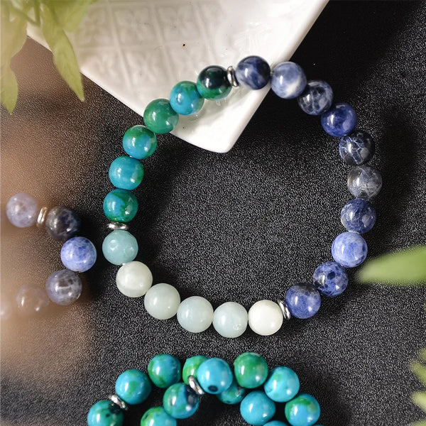 Blue Sodalite Mala Beads-ToShay.org
