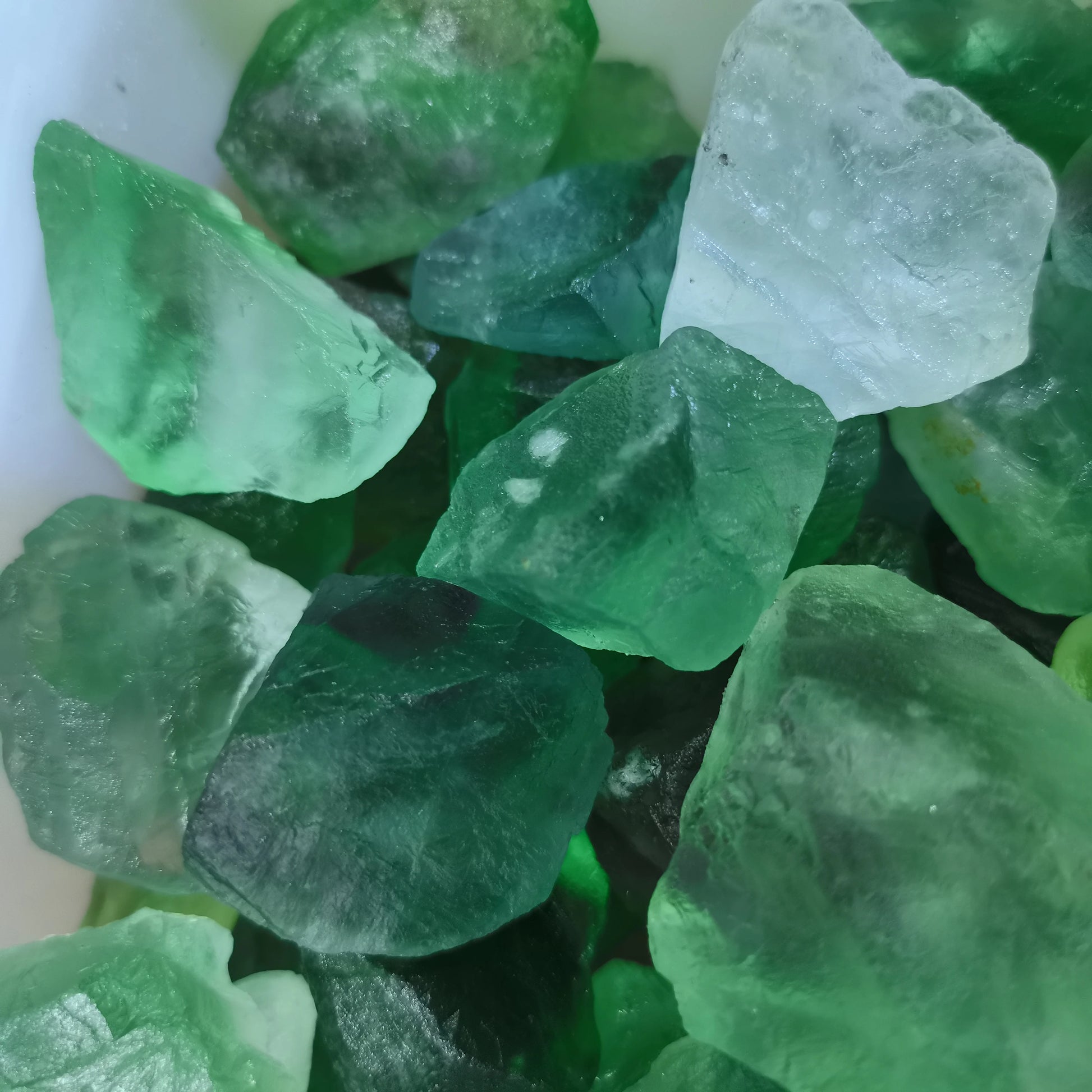 Green Aquamarine Rough Stone-ToShay.org