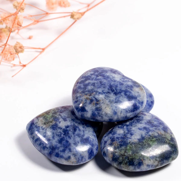 Mixed Quartz Crystal Heart-ToShay.org